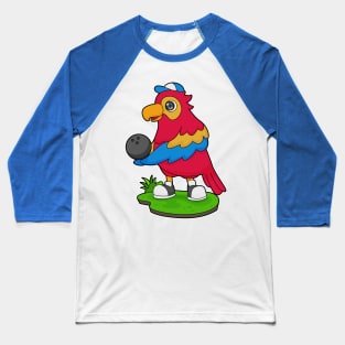 Parrot Bowling Bowling ball Baseball T-Shirt